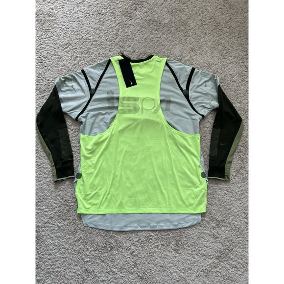 Nike ISPA Long Sleeve Top Alligator Flyknit Hypebeast FB2705-034 Unisex Large - Picture 8 of 10